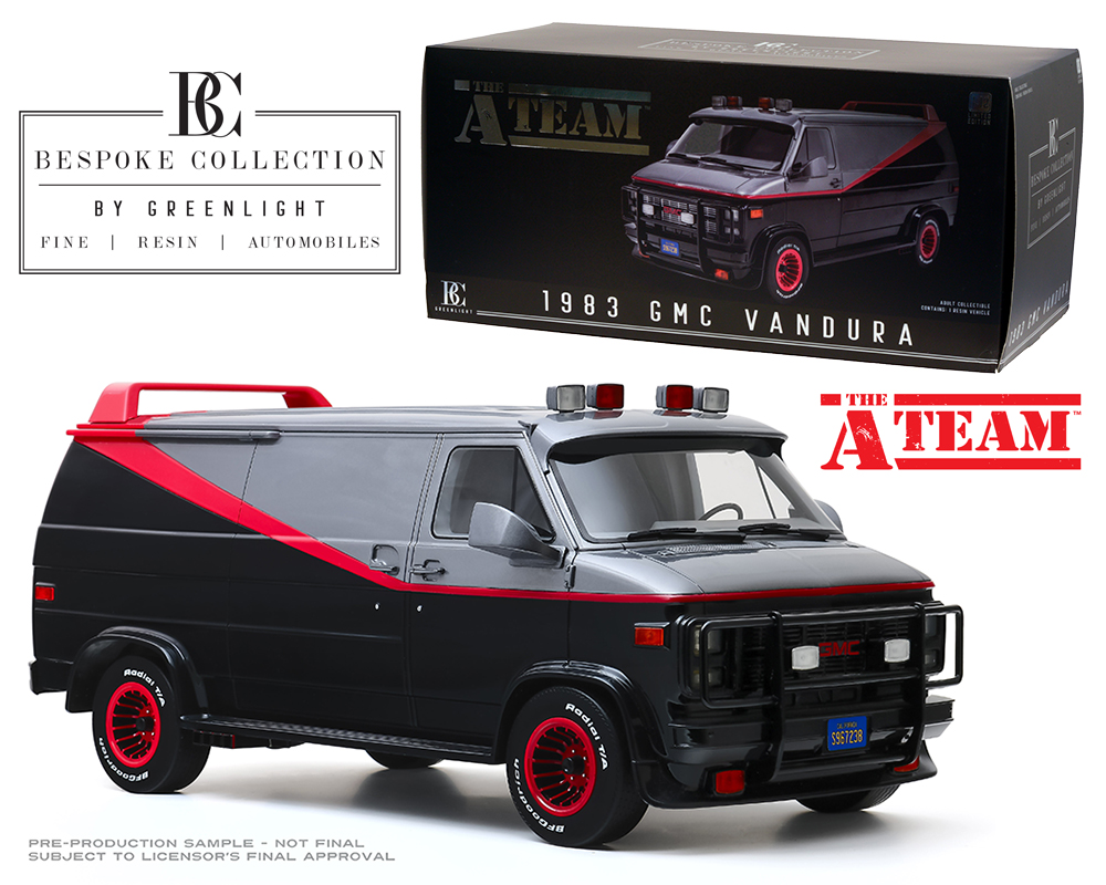 GMC VANDURA THE A TEAM 1/24 GREENLIGHT