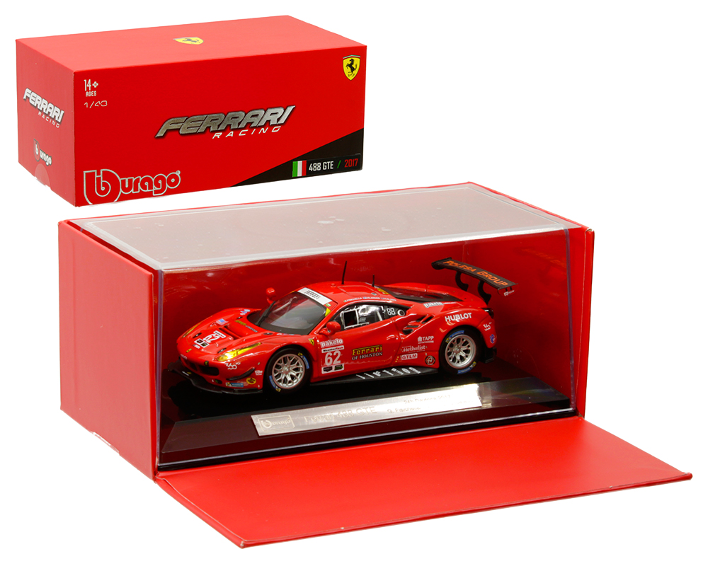 Ferrari Racing 1:43 Ferrari 488 GTE, 2017 - 1:43 Racing Edition