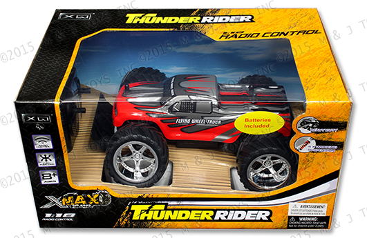 XQ 1:18 RADIO CONTROL X MAX OFF ROAD THUNDER RIDER (READY-TO-RUN
