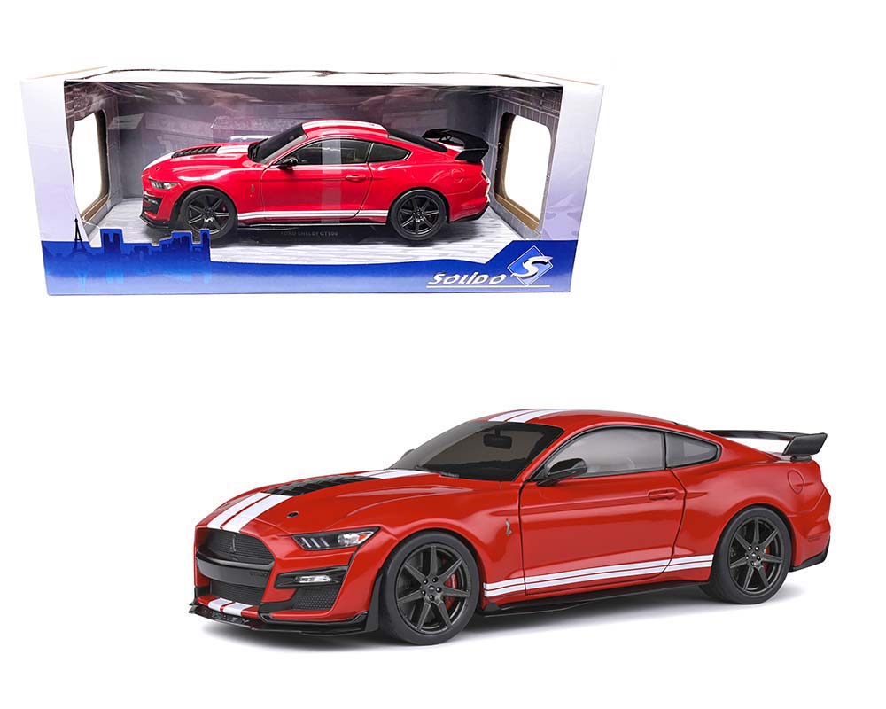 Solido 1:18 2020 Shelby Mustang GT500 Fast Track (Red) – M & J Toys Inc ...