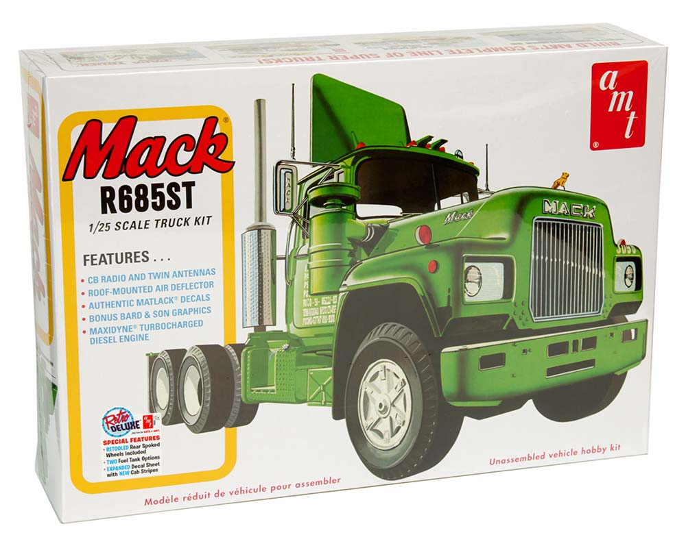 AMT Model Kit 1:25 Mack R685ST Tractor | M and J Toys Inc. Die-Cast ...