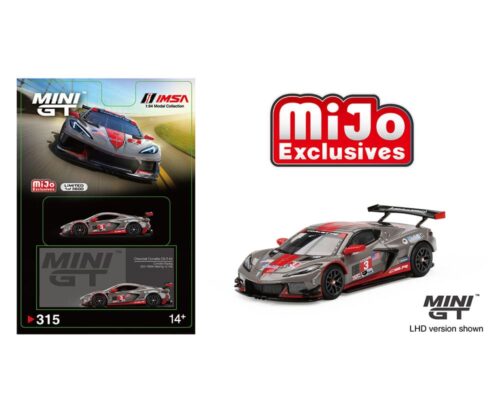 Mini GT 1:64 Mijo Exclusive Chevy Corvette C8.R #3 – 2021 IMSA Sebring 12 Hrs