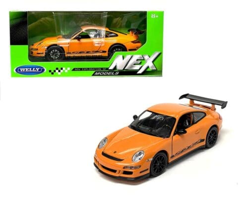 Welly 1:24 Porsche 911 (997) GT3 RS (Orange)