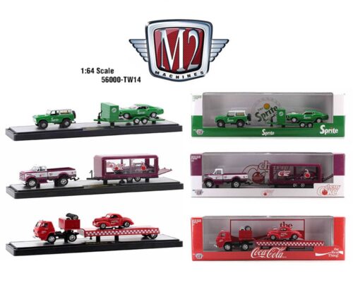 M2 Machines 1:64 Auto-Haulers Coca Cola Release TW14