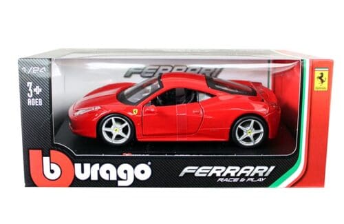 Bburago 1:24 Ferrari 458 Italia –  Ferrari Race & Play