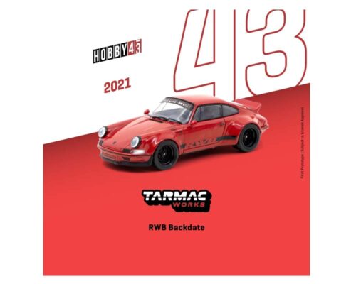 Tarmac Works 1:43 RWB Rauh-Welt Begriff Backdate Red