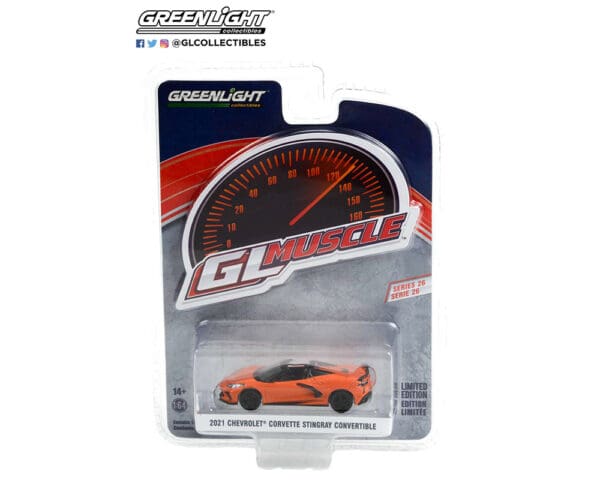 Greenlight 1:64 Greenlight Muscle Series 26 – 2021 Chevrolet Corvette Convertible