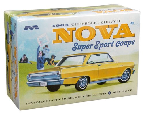 Moebius Models 1:25 1964 Chevrolet Chevy II Nova Super Sport Coupe