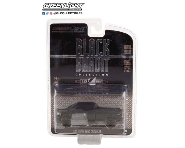 Greenlight 1:64 Black Bandit Series 26 – 2021 Dodge Ram 2500