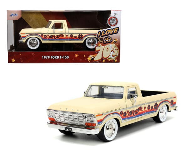 Jada 1:24 1979 Ford F-150 Pick Up Truck Limited Edition – I Love The 70’s