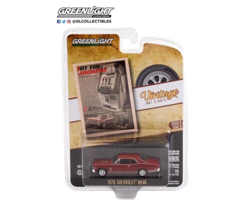 Greenlight 1:64 Vintage Ad Cars Series 6 – 1970 Chevrolet Nova