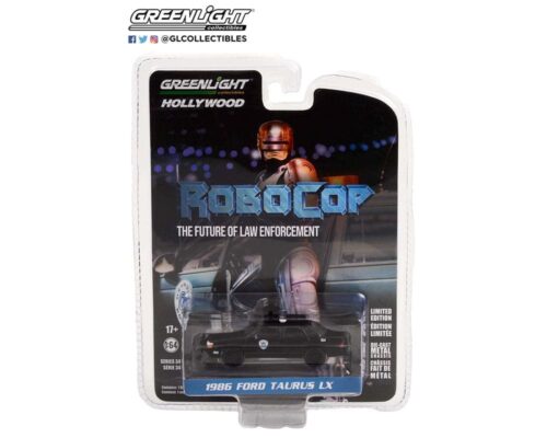 Greenlight 1:64 Hollywood Series 34 – Robo Cop 1986 Ford Taurus Police