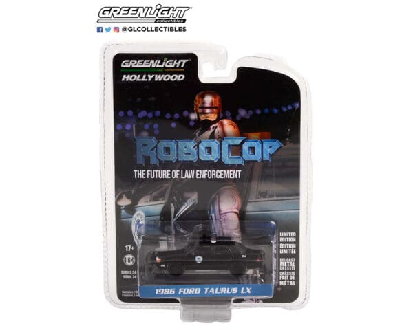 Greenlight 1:64 Hollywood Series 34 – Robo Cop 1986 Ford Taurus Police