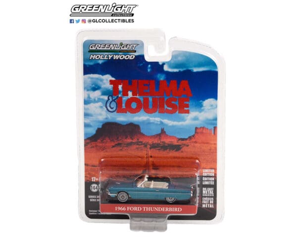 Greenlight 1:64 Hollywood Series 34 – Thelma & Louise 1991 -Ford 1966 Thunderbird