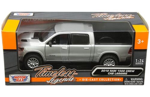 Motormax 1:24 2019 Ram 1500 Crew Cab Laramie – Timeless Legends