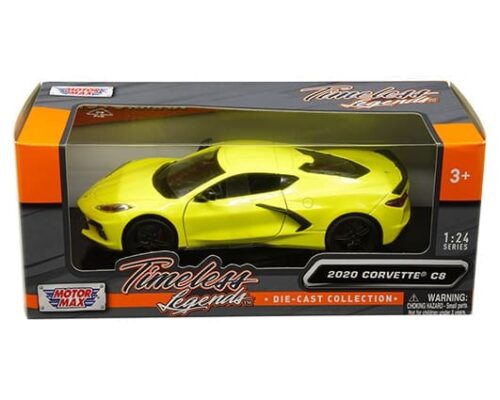 Motormax 1:24 2020 Chevrolet Corvette C8 Stingray –  Timeless Legends