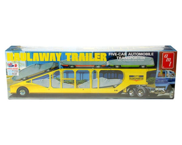 AMT Model Kit 1:25 Haulaway Trailer Five-Car Automobile Transporter