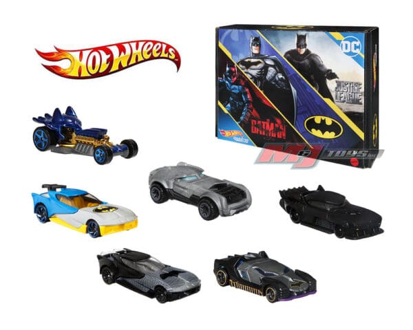 (Preorder) Hot Wheels 1:64 Batman Characters Cars 6 Pack