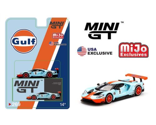 Mini GT 1:64 MiJo Exclusives Ford GT GTLM Gulf