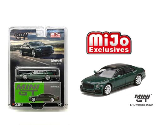 Mini GT 1:64 MiJo Exclusives Bentley Flying Spur Verdant LHD