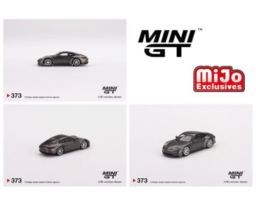 Mini GT 1:64 Porsche 911 (992) GT3 Touring (Agate Grey Metallic) – MiJo Exclusives