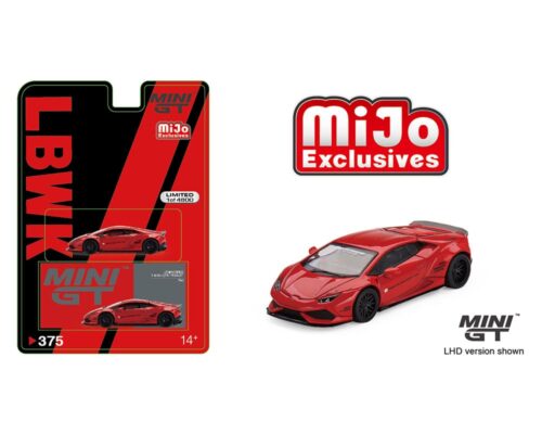 Mini GT 1:64 LB WORKS Lamborghini Huracan ver. 2 (Red) – MiJo Exclusives