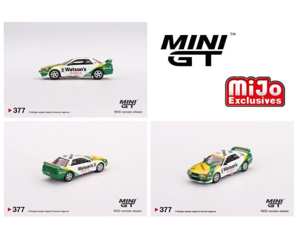 Mini GT 1:64 Nissan GT-R R32 Gr. A #2 1991 Macau GP – MiJo Exclusives