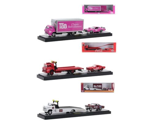 M2 Machines 1:64 Coca-Cola Auto Haulers Release TW15 Assortment