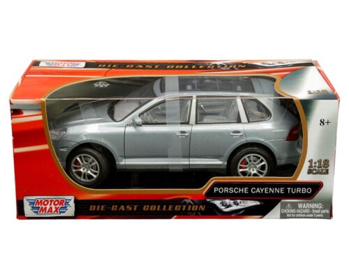 Motormax 1:18 Porsche Cayenne Turbo (Silver)