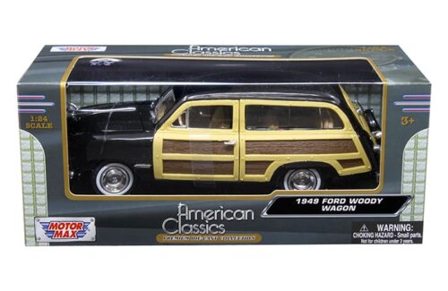 Motormax 1:24 1949 Ford Woody Wagon – Timeless Legends