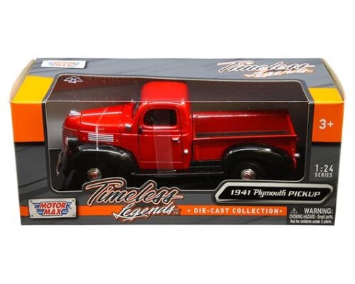 Motormax 1:24 1941 Plymouth Pickup – Timeless Legends