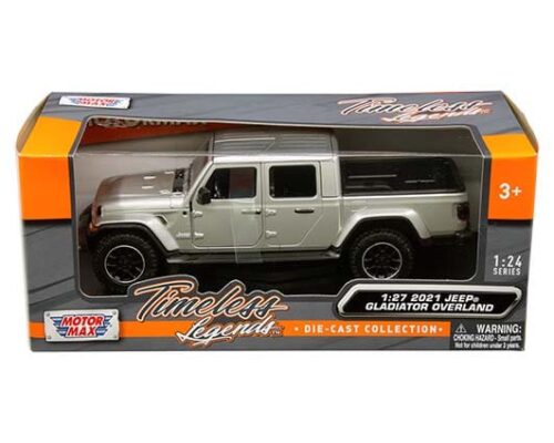 Motormax 1:27 2021 Jeep Gladiator Overland Hard Top – Timeless Legends