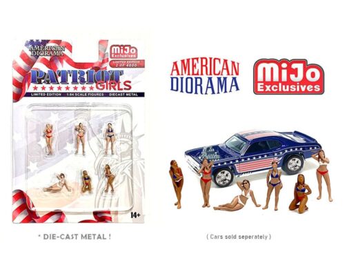 American Diorama 1:64 Patriot Girls Figure Set – MiJo Exclusives