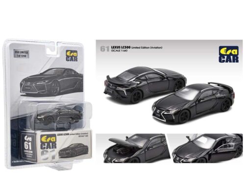 ERA Car 1:64 Mijo Exclusive Lexus LC500 Black Limited 1200 pcs