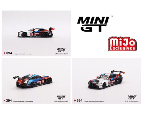 Mini GT 1:64 BMW M4 GT3 #24 BMW Team RLL  2022 IMSA Daytona 24 Hrs – Mijo Exclusive