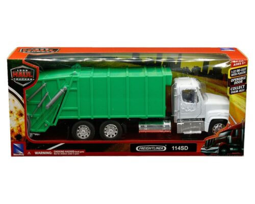 New Ray 1:32 Freightliner 114SD Garbage Truck – Utility – Long Haul Truckers