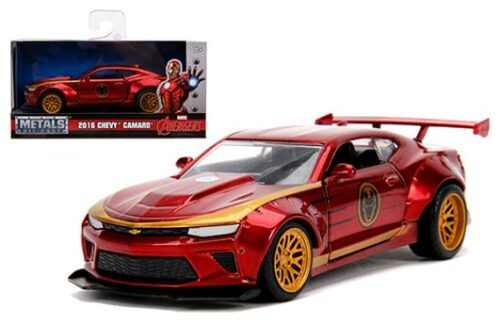 Jada 1:32 Iron Man 2016 Chevrolet Camaro – Marvel Avengers – Hollywood Rides