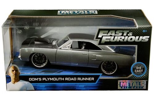 Jada 1:24 Dom’s 1970 Plymouth Road Runner -Fast & Furious