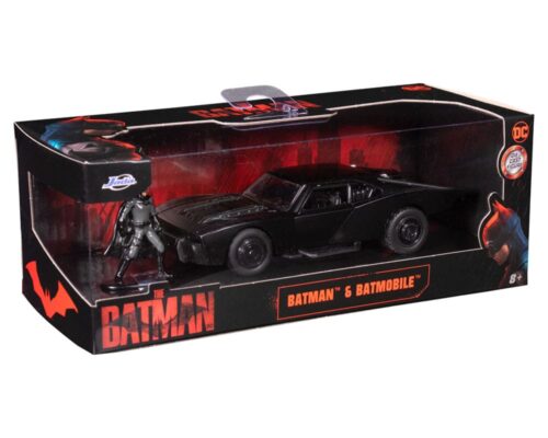 Jada 1:32 Batmobile and Batman Figure – DC’s The Batman – Hollywood Rides