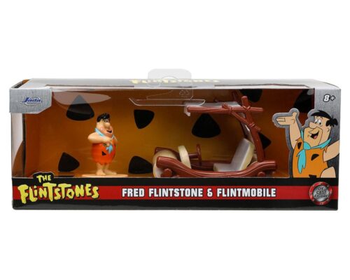 Jada 1:32 Fred Flintstone and Flintmobile – The Flintstones – Hollywood Rides