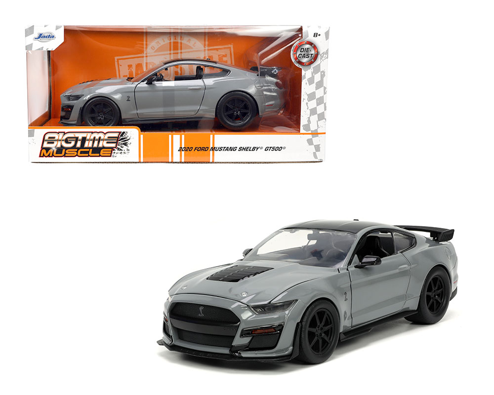 Jada 1:24 2020 Ford Mustang Shelby GT500 (Grey) – Bigtime Muscle - M ...