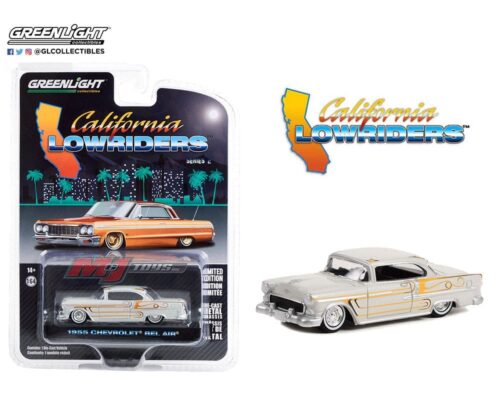 Greenlight 1:64 California Lowriders Series 2 – 1955 Chevy Bel Air Solid pack