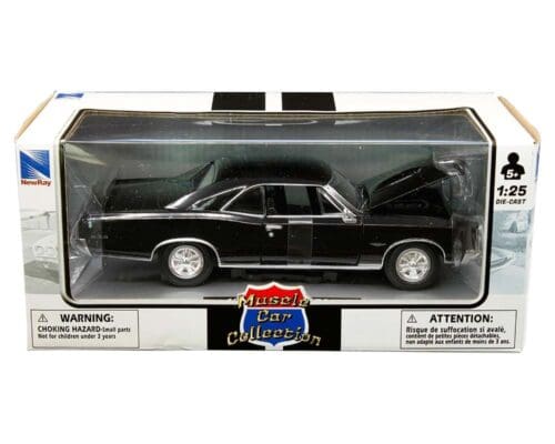 New Ray 1:24 1966 Pontiac GTO (Black) – Muscle Car Collection