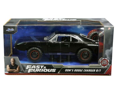 Jada 1:24 Dom’s Dodge Charger R/T Off-Road Version (Black) – Fast & Furious