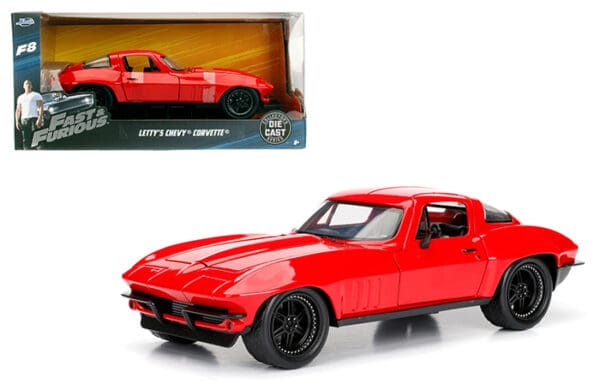 Jada 1:24 Letty’s 1966 Chevrolet Corvette Stingray -Fast & Furious 8