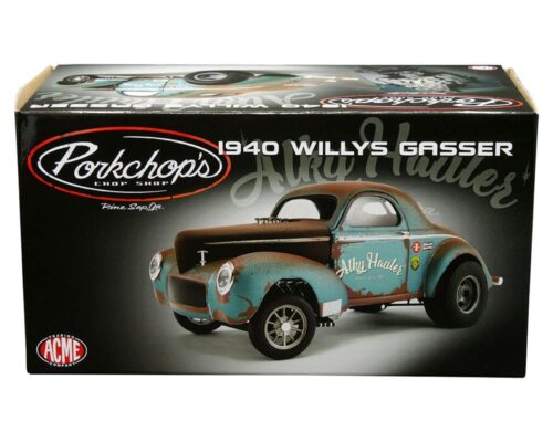 ACME 1:18 Porkchop’s 1940 Willys Gasser (Rusted Green) Limited Edition 1 of 636 Pieces