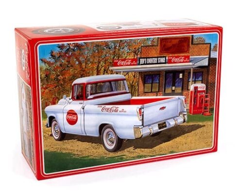 AMT Model Kit 1:25 1955 Chevrolet Cameo Truck – Coca Cola