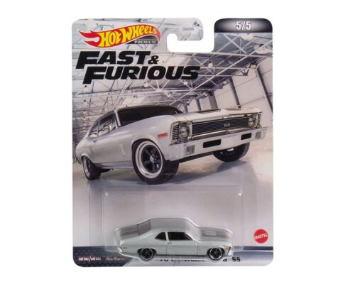 Hot Wheels 1:64 1970 Chevrolet Nova SS – Fast & Furious – Premium Retro Entertainment