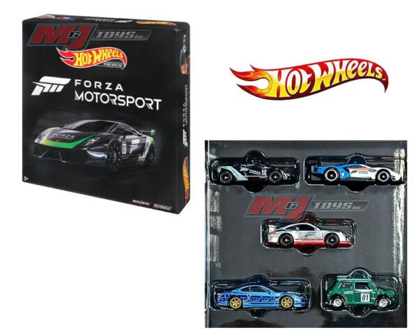 Hot Wheels 1:64 Premium Set of 5 Forza Motorsport