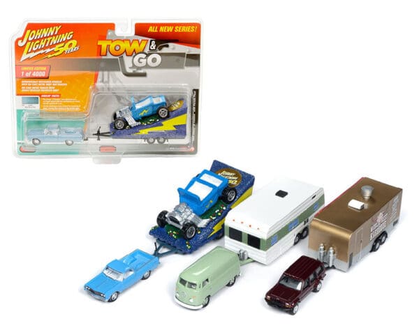 Johnny Lightning 1:64 Tow & Go 2019 Release 1 Version A Assortment